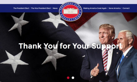 New Official .gov Trump Website is Online