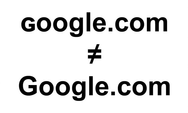 Careful: ɢoogle.com is not google.com
